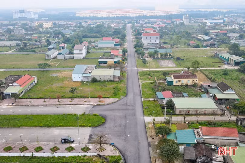 Nhiều khu tái định cư tại thị xã Kỳ Anh hoàn thiện hạ tầng