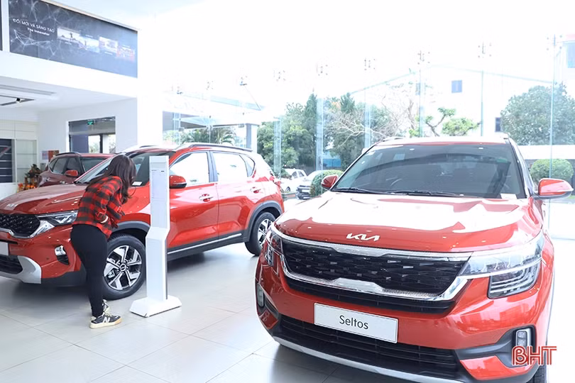 Sức mua ô tô tại Hà Tĩnh những tháng đầu năm 2023 giảm mạnh