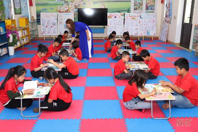 Nỗ lực nâng cao chất lượng giáo dục ở trường tiểu học huyện miền núi Hương Sơn
