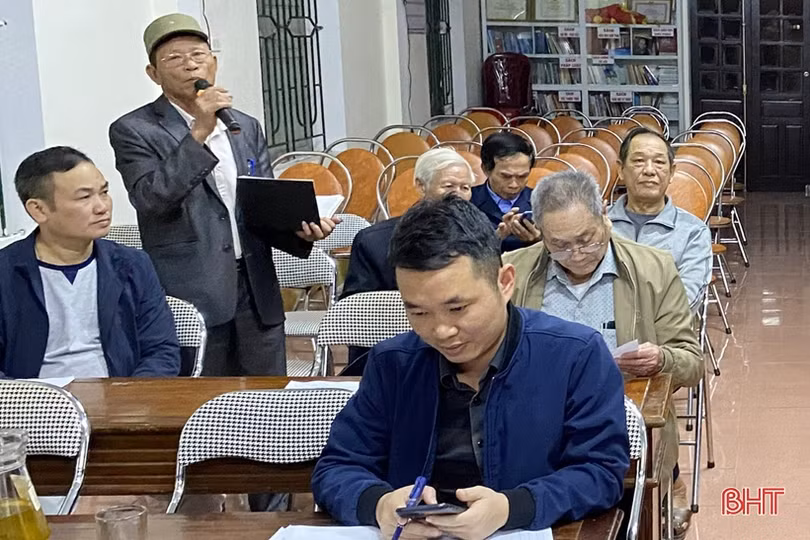 Người dân Hà Tĩnh tích cực đóng góp ý kiến vào dự thảo Luật Đất đai (sửa đổi)