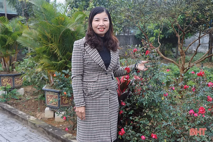 Chủ tịch hội phụ nữ xã ven đô Hà Tĩnh “mê làm đẹp môi trường