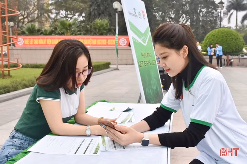 Thanh niên Hà Tĩnh hưởng ứng Giải chạy trực tuyến “RUN AND GET GIFTS”