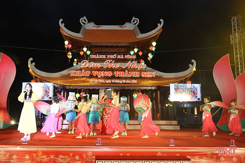 Lắng đọng cảm xúc từ đêm thơ nhạc “Khát vọng Thành Sen”