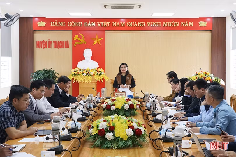 Thạch Hà phấn đấu khởi công khu tái định cư dự án cao tốc Bắc - Nam trong tháng 3/2023