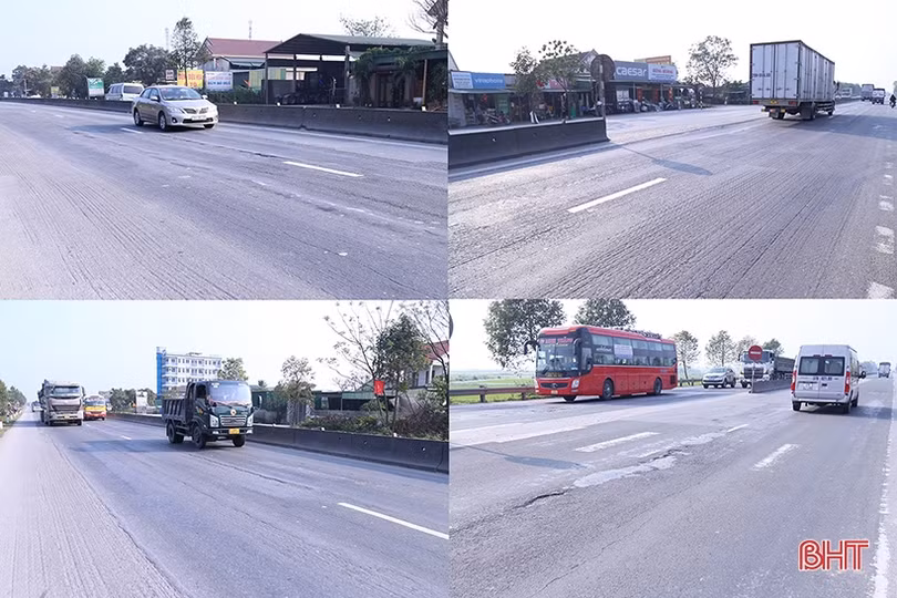 Khắc phục thiếu triệt để, quốc lộ 1 qua Hà Tĩnh lại tiếp tục xuống cấp!