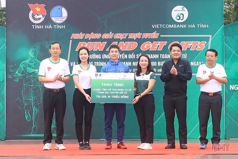 Thanh niên Hà Tĩnh hưởng ứng Giải chạy trực tuyến “RUN AND GET GIFTS”
