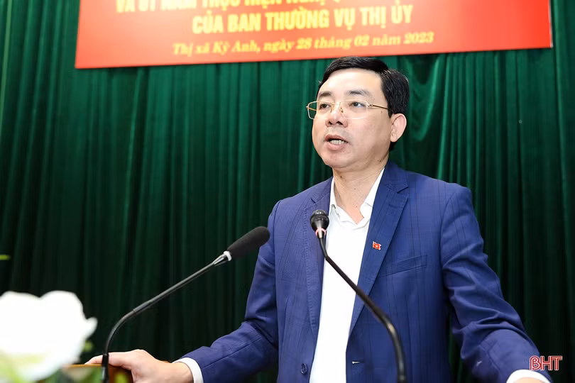 Đổi mới sinh hoạt chi bộ, xây dựng TX Kỳ Anh trở thành thành phố vào năm 2025