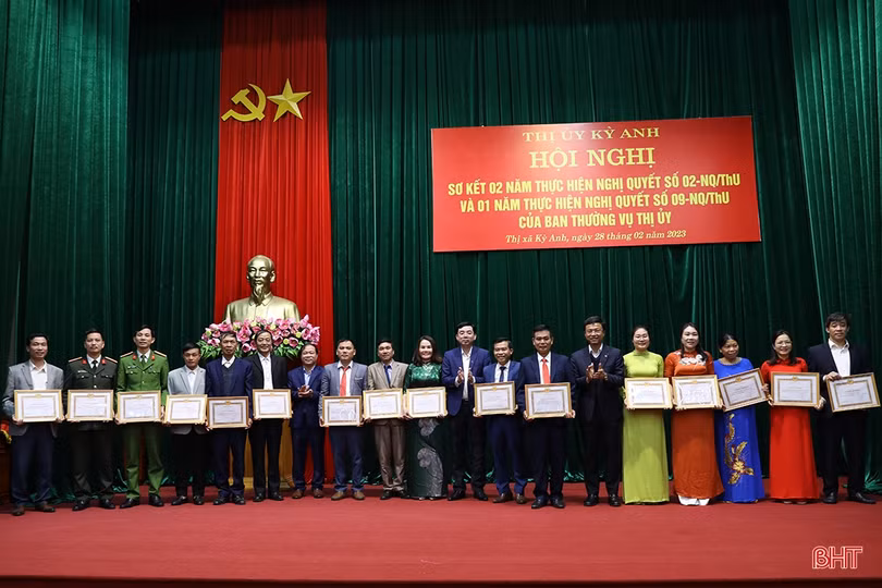 Đổi mới sinh hoạt chi bộ, xây dựng TX Kỳ Anh trở thành thành phố vào năm 2025