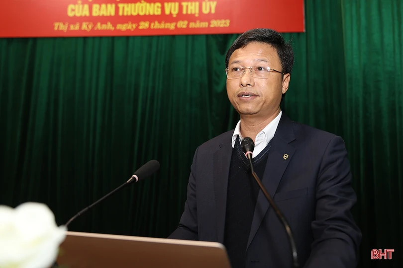 Đổi mới sinh hoạt chi bộ, xây dựng TX Kỳ Anh trở thành thành phố vào năm 2025