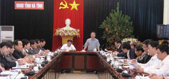 Chủ tịch UBND tỉnh Võ Kim Cự: Các ngành, địa phương cần tăng cường kiểm tra, theo dõi sát sao tình hình để tiến hành bổ cứu sản xuất vụ đông xuân