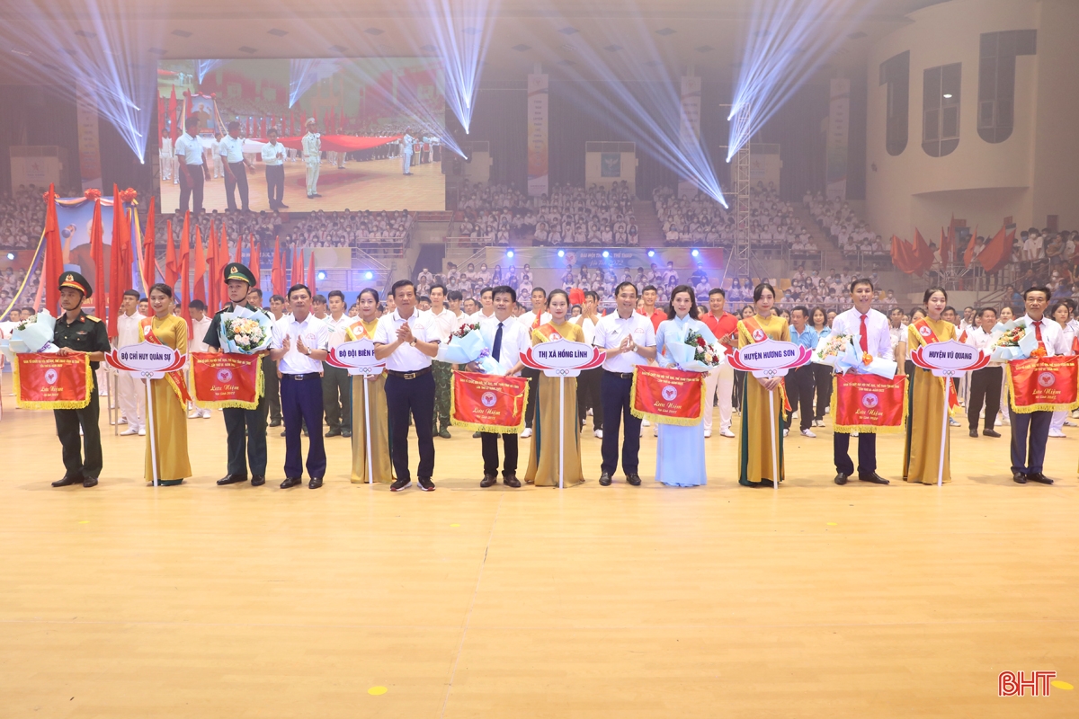 Khai mạc Đại hội TDTT tỉnh Hà Tĩnh lần thứ IX năm 2022