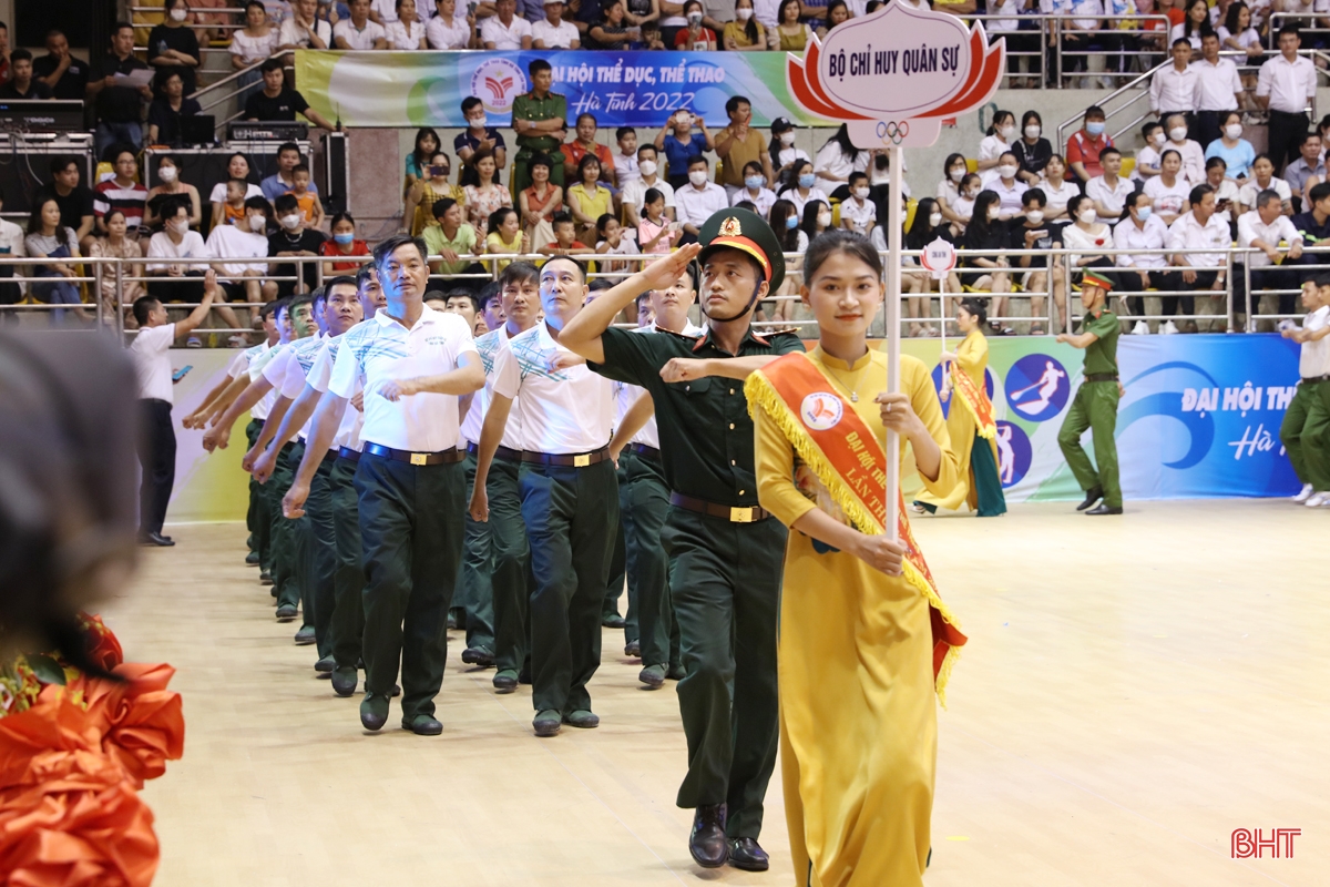 Khai mạc Đại hội TDTT tỉnh Hà Tĩnh lần thứ IX năm 2022