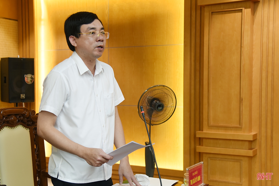 Xây dựng thị xã Kỳ Anh trở thành trung tâm đô thị công nghiệp, dịch vụ thương mại lớn phía Nam Hà Tĩnh