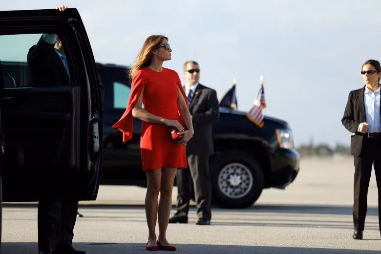 nhung tuan dau o vi tri de nhat phu nhan my cua ba melania trump