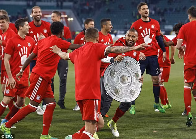 chum anh bayern trong ngay dang quang bundesliga