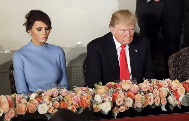 nhung tuan dau o vi tri de nhat phu nhan my cua ba melania trump