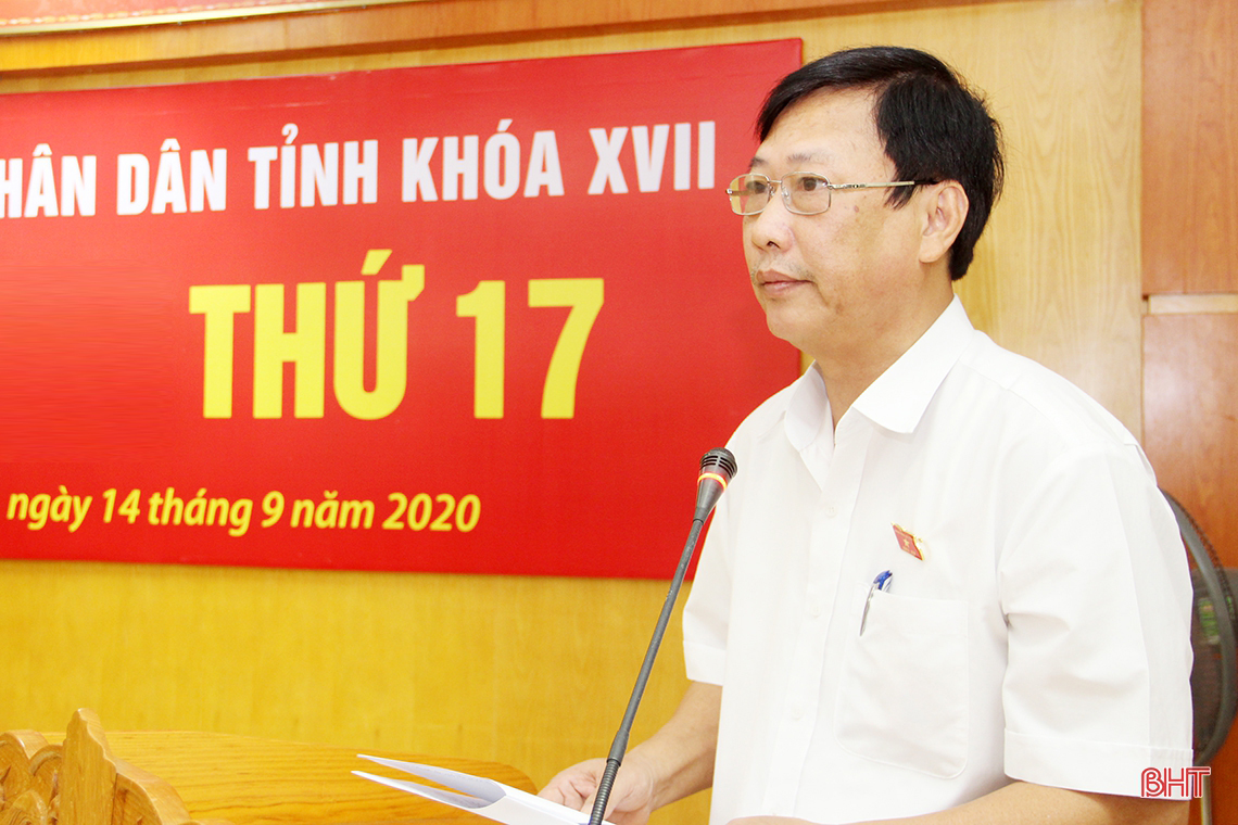 HĐND tỉnh Hà Tĩnh thông qua 5 nghị quyết, trong đó có đầu tư đường Hàm Nghi kéo dài