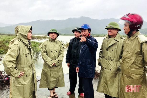 Hương Sơn sẵn sàng ứng phó với lũ quét, sạt lở đất