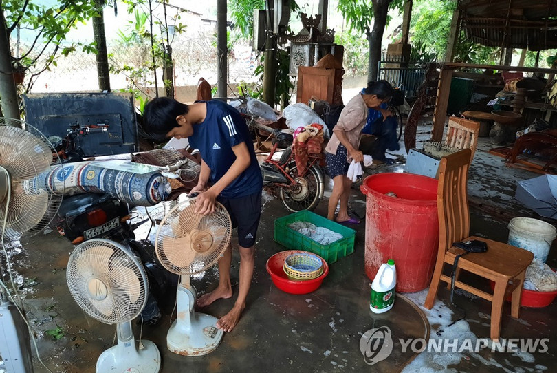 Hàn Quốc hỗ trợ Việt Nam 300.000 USD khắc phục hậu quả lũ lụt