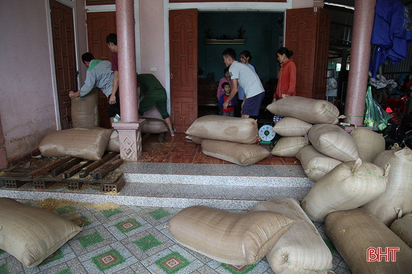 Cẩm Xuyên nhanh tay khắc phục hậu quả lũ lụt