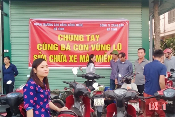 Các đơn vị, nhà hảo tâm chung tay hướng về người dân vùng lũ Hà Tĩnh