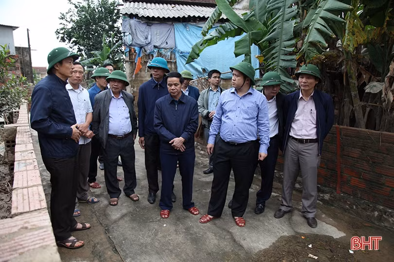 Tuyệt đối đảm bảo an toàn cho người dân Hà Tĩnh trong đợt mưa lớn sắp tới