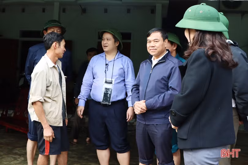 Chủ tịch UBND tỉnh Hà Tĩnh: Kịp thời xử lý môi trường, khắc phục thiệt hại sau khi lũ rút