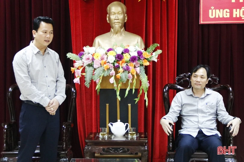 Tỉnh Hà Giang cùng nhiều tổ chức, đơn vị ủng hộ đồng bào vùng lũ Hà Tĩnh