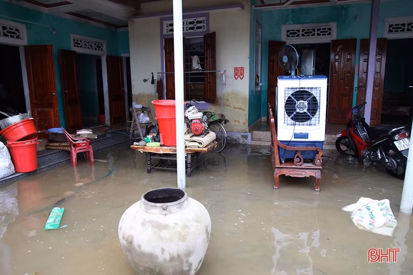 Cẩm Xuyên nhanh tay khắc phục hậu quả lũ lụt