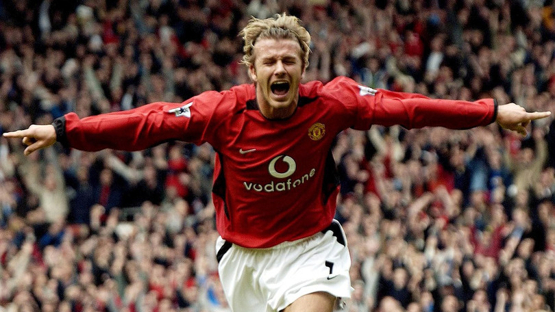 beckham, MU ảnh 1 Beckham vào danh sách tiền đạo phải hay nhất mọi thời đại