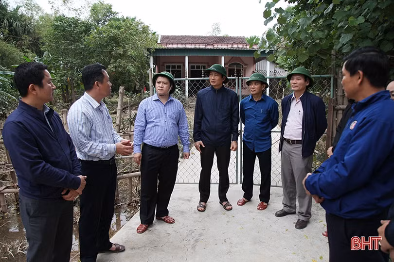 Tuyệt đối đảm bảo an toàn cho người dân Hà Tĩnh trong đợt mưa lớn sắp tới