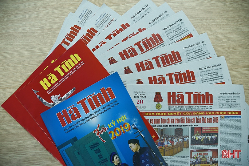 Báo Hà Tĩnh tạm dừng xuất bản ấn phẩm báo in ngày 20 và 21/10/2020