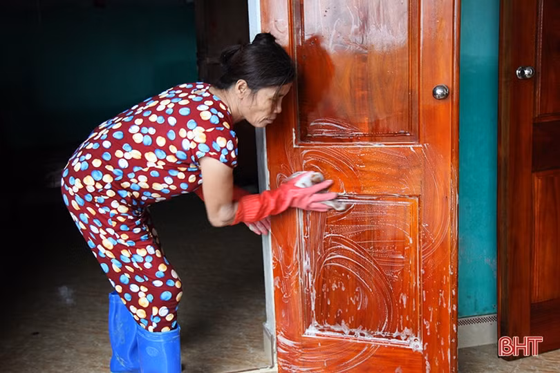 Cẩm Xuyên nhanh tay khắc phục hậu quả lũ lụt