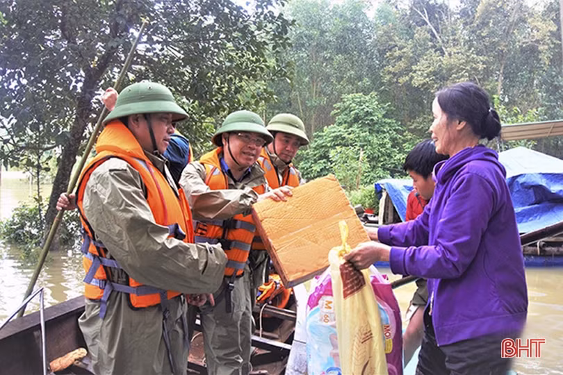 “4 tại chỗ” từ mỗi nhà, Hương Khê giảm thiểu thiệt hại lũ lụt
