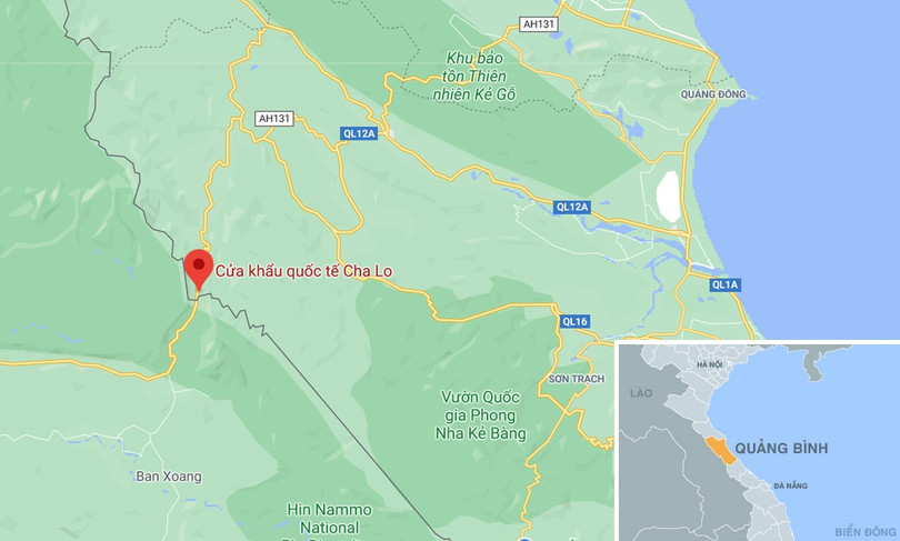 Quốc lộ 12A bị nứt gãy như động đất