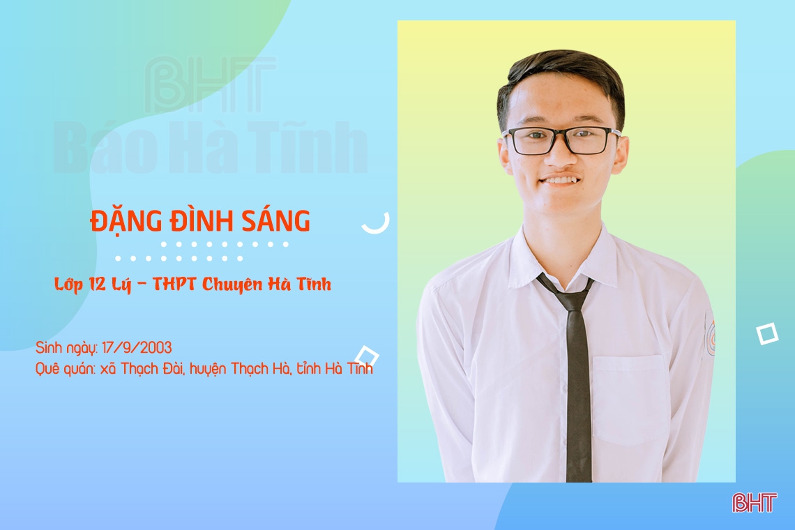 10 gương mặt học sinh Hà Tĩnh được xét tuyển thẳng đại học năm 2021 ảnh 2 10 gương mặt học sinh Hà Tĩnh được xét tuyển thẳng đại học năm 2021