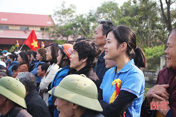 Lộc Hà khai mạc giải bóng đá nữ mừng Đảng, mừng Xuân