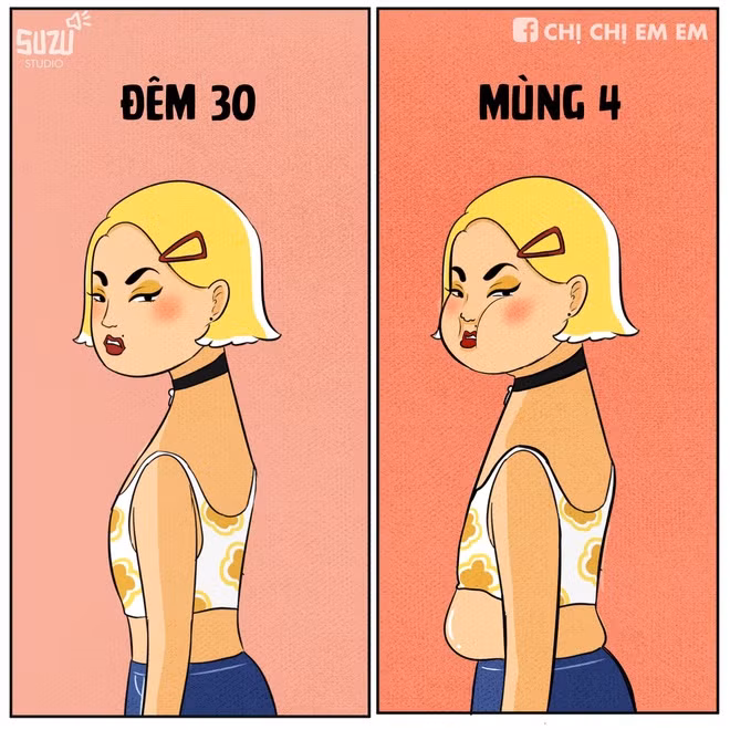 Ảnh chế những nỗi sợ của dân mạng khi hết tết