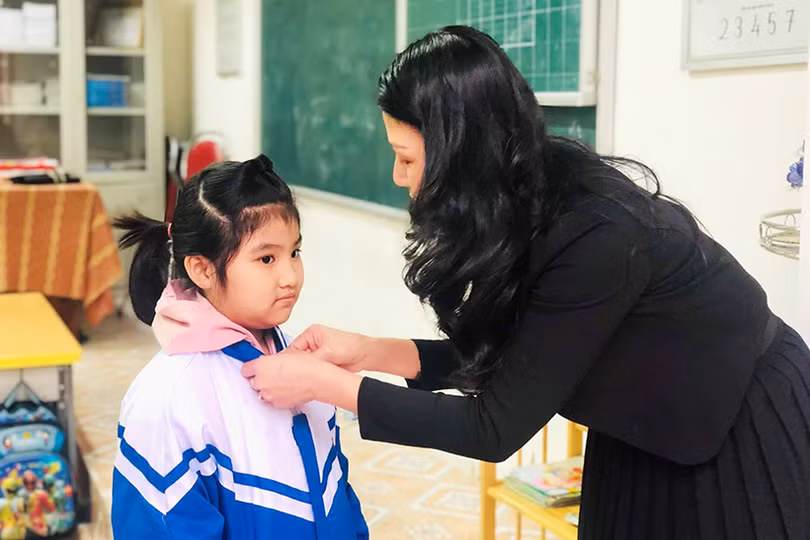 Học sinh Hà Tĩnh hào hứng khởi động ngày học đầu năm Canh Tý