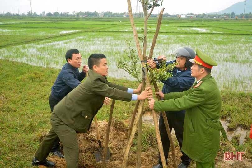 Phó Chủ tịch UBND tỉnh Hà Tĩnh chúc mừng chuyến tàu cập cảng Vũng Áng đầu năm mới