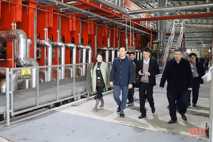 Chủ tịch UBND tỉnh Trần Tiến Hưng kiểm tra sản xuất và tham gia trồng cây đầu xuân tại huyện Vũ Quang