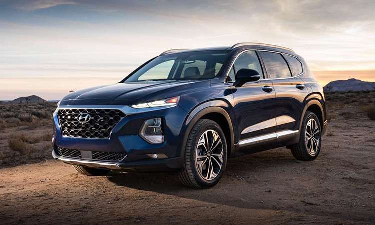 Hyundai Santa Fe 2020 giá từ 25.000 USD. Ảnh: Hyundai Những mẫu ô tô đáng tiền cho năm 2020