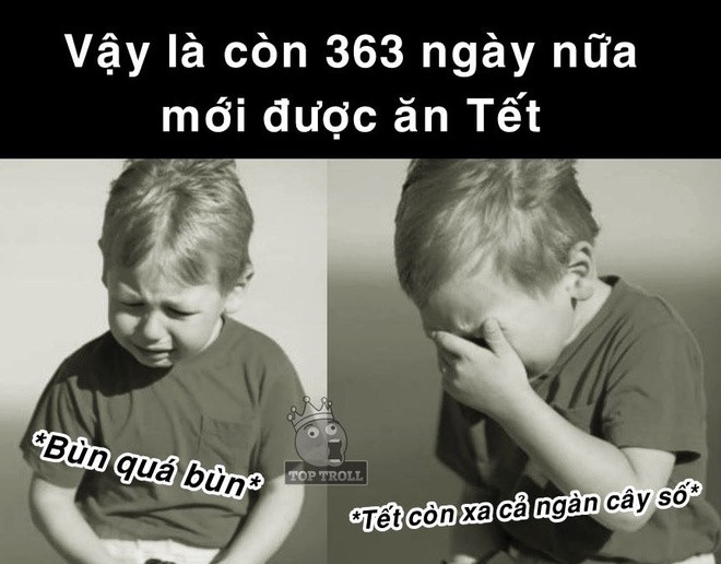 Ảnh chế những nỗi sợ của dân mạng khi hết tết