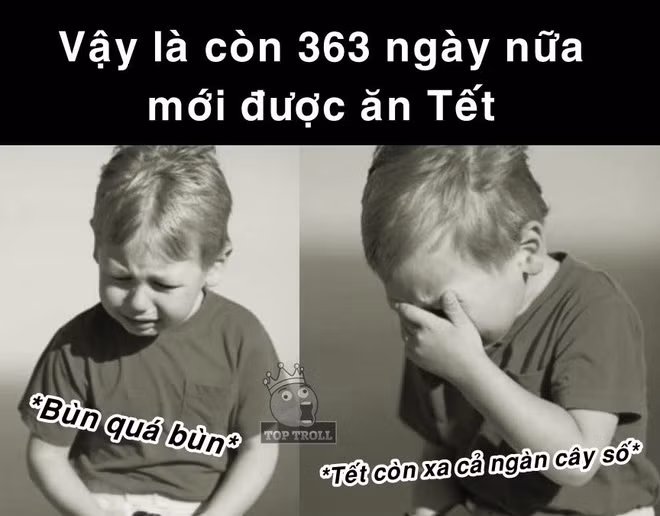 Ảnh chế những nỗi sợ của dân mạng khi hết tết