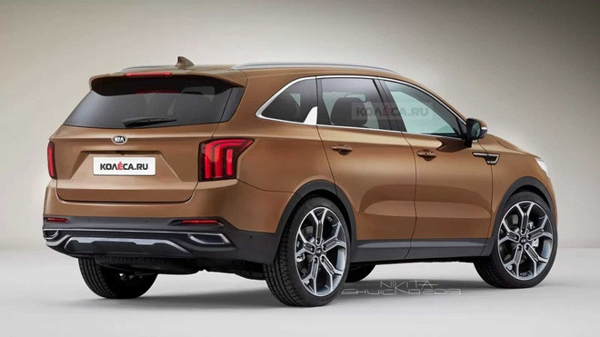 Rò rỉ hình ảnh Kia Sorento 2021 trước ngày ra mắt