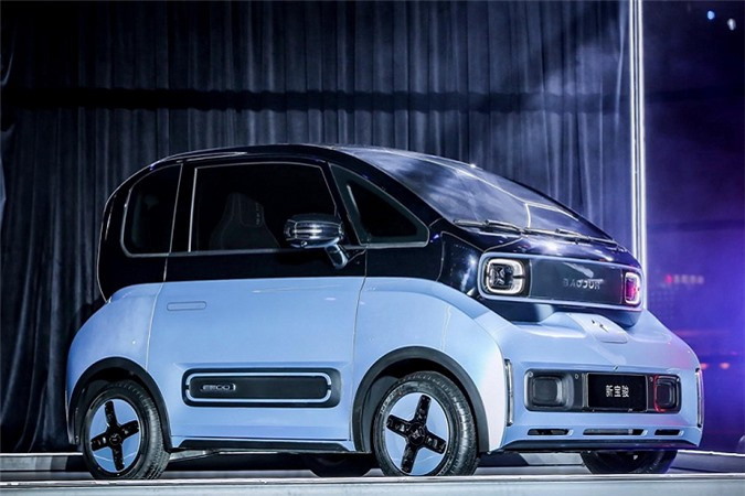 Chi tiết ôtô điện Baojun E300 2020 chỉ từ 200 triệu đồng - Hình 2 Chi tiết ôtô điện Baojun E300 2020 chỉ từ 200 triệu đồng