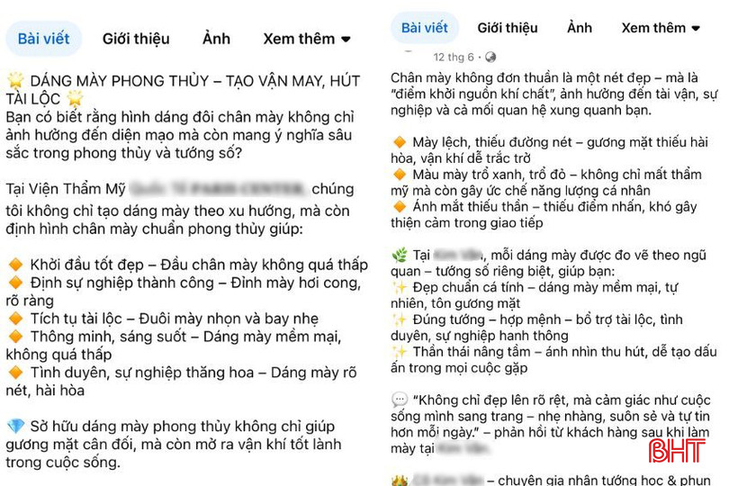 Người có nhu cầu làm lông mày chỉ cần tìm kiếm trên mạng xã hội là lập tức nhận được hàng loạt lời mời gọi đầy mỹ miều. bqbht_br_thiet-ke-chua-co-ten-1.jpg