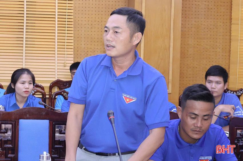 Thanh niên huyện Can Lộc đề xuất nhiều nội dung quan trọng tại buổi đối thoại. p2.jpg