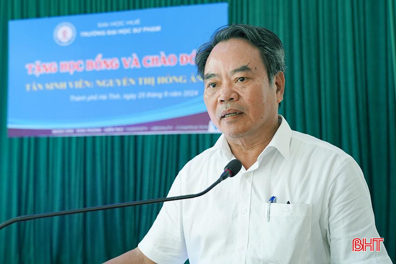 Trưởng ban Nội chính Tỉnh ủy Nguyễn Đình Hải phát biểu tại buổi lễ. 3.jpg