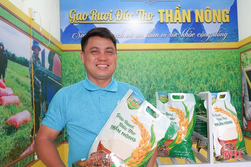 Anh Phạm Hải Thăng - Giám đốc HTX Nông nghiệp hữu cơ Thần Nông HT. tn1.jpg